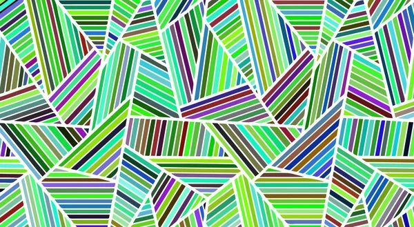 Fondo multicolor abstracto de triángulos y líneas — Vector de stock