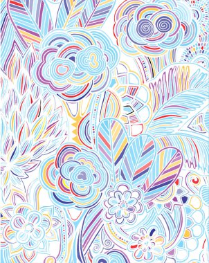 Çiçeklerden oluşan arka plan