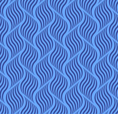 Soyut dalgaları oluşan sorunsuz yinelenen desen