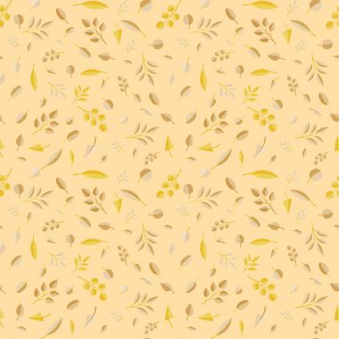 Kusursuz sonbahar yaprakları deseni