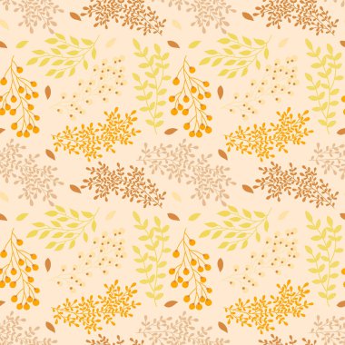 Kusursuz sonbahar yaprakları deseni