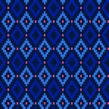 Piksel ile sorunsuz Kış desenleri