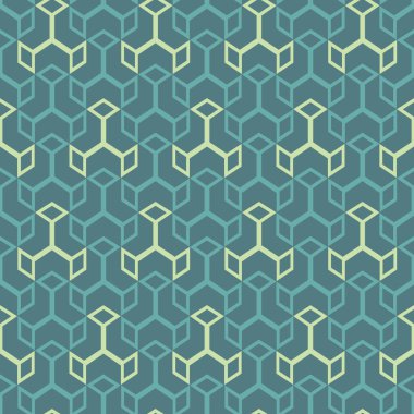 Geometrik şekillerin kusursuz deseni