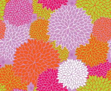 Kusursuz çiçek deseni