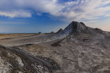 Gobustan.Azerbaijan çamur volkanlar