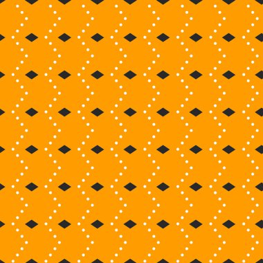 Çizgili ve noktalı Cadılar Bayramı desen