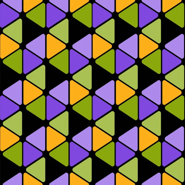 Naadloos kleurrijk geometrisch patroon — Stockvector