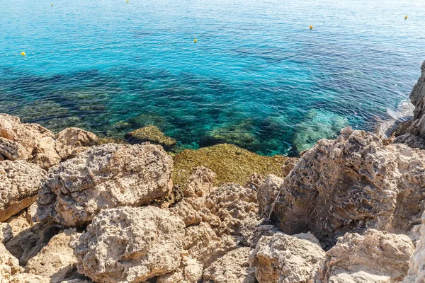 Nissi beach güneşli havalarda. Ayia Napa.Cyprus — Stok fotoğraf