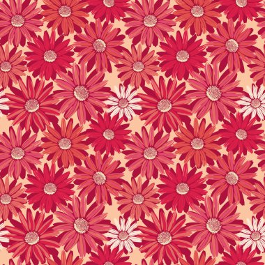 Kusursuz çiçek deseni