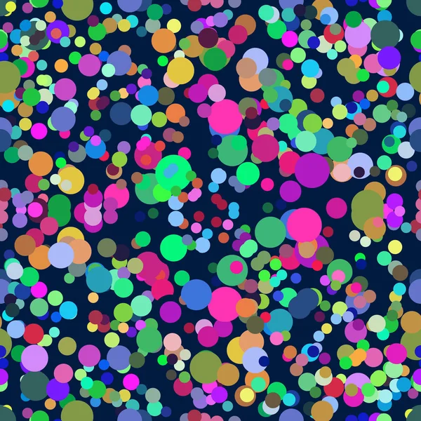 Seamless repeating pattern of confetti — Stock Vector