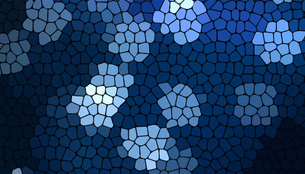 Abstraktní pozadí simulace mozaikové okno — Stockový vektor