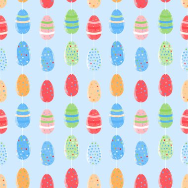 Paskalya konulu kesintisiz yinelenen desen