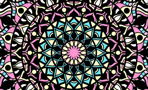 Abstract background of a mandala — Stock Vector