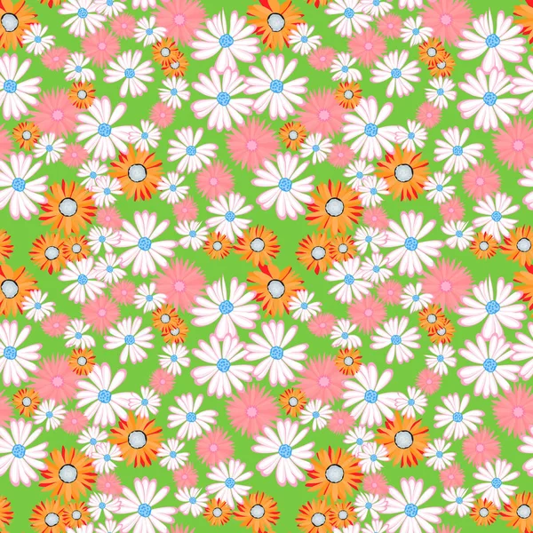 Modèle floral sans couture. Vecteur — Image vectorielle