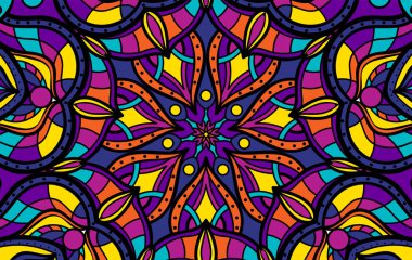 Bir mandala arka plan