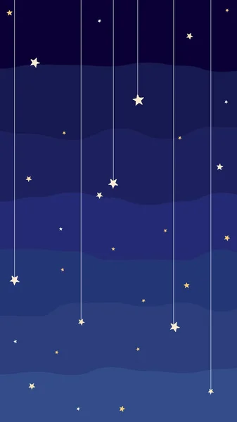 밤하늘을 시뮬레이션 하는 추상적인 배경 — 스톡 벡터
