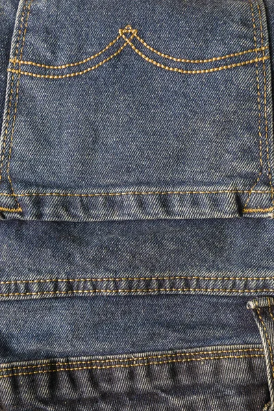 Текстура синіх джинсових штанів — стокове фото