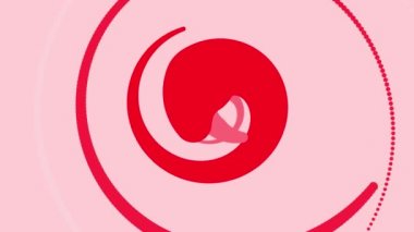 4k renkli döner daireler