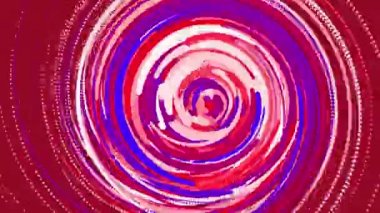 4k renkli döner daireler