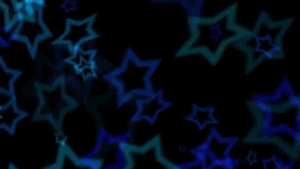 4k animated stars background — ストック動画