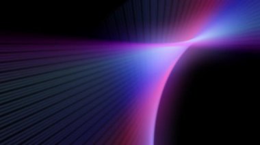 Büküm çizgilerinin 4k animasyon arkaplanı