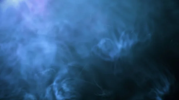 Swirling smoke on a black background — Stock Photo, Image