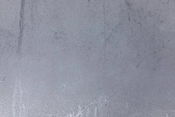 A ködös üveg textúrája egy meleg szobában — Stock Fotó