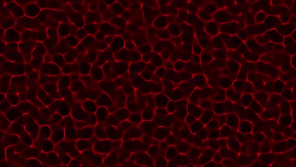 4K fond animé imitant l'effet causal de l'eau au fond de la mer 