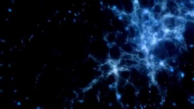 4k soyut canlandırılmış parçacık arkaplanı