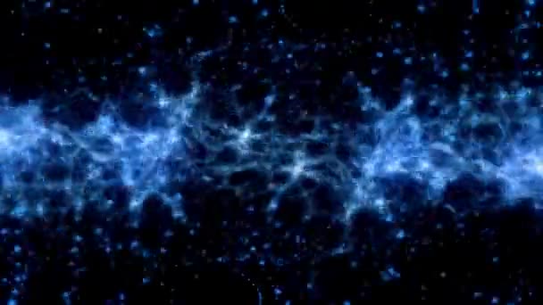 Fond de particule animé abstrait 4k 