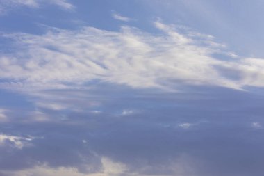 İsrail semalarında güzel bir akşam.