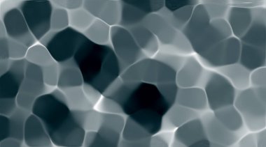 Sıvı metali taklit eden soyut doku