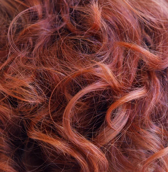 Texture Painted Female Curls Head — Stock Photo, Image