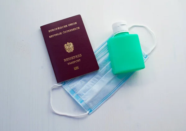 Österrikiska Medborgarpass Europeiskt Pass — Stockfoto