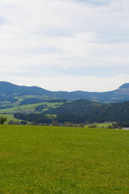 Avusturya, Alp dağları ve manzara, dağlarda yürüyüş..