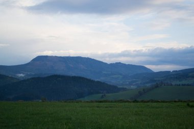  Avusturya, Alp dağları ve manzara, dağlarda yürüyüş..