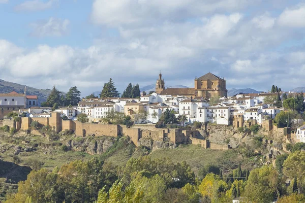 Středověké zdi Ronda, Španělsko — Stock fotografie