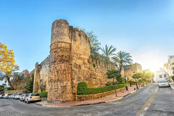 Bewaard gebleven resten van Alcazaba-fort in Marbella — Stockfoto