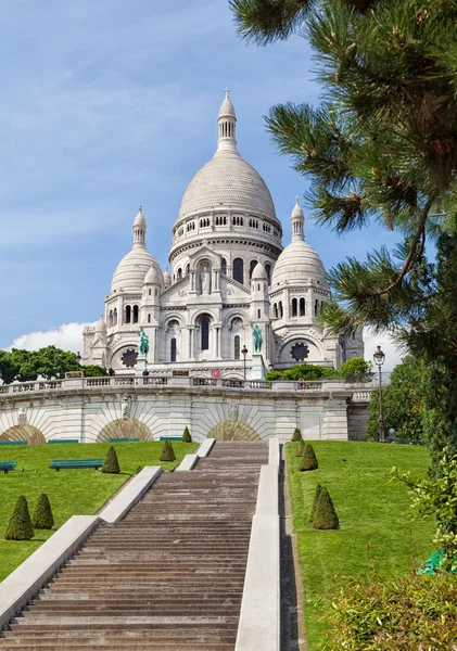 Bazilika Nejsvětějšího srdce, Paříž — Stock fotografie