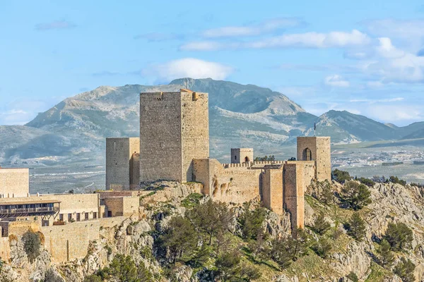 Vár a Santa Catalina Jaen — Stock Fotó