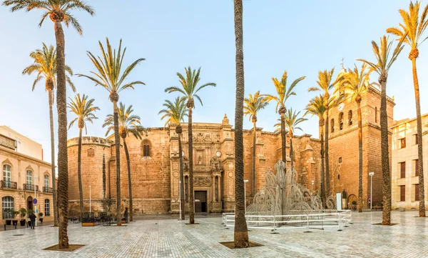 Plaza de la Catedral en Almería — Foto de Stock