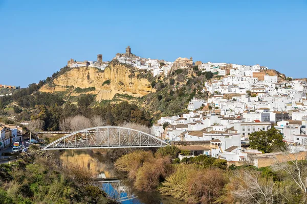 Исторический город Arcos de la Frontera, Spain — стоковое фото