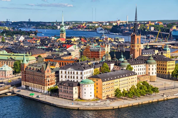 老城 （格姆拉斯坦） 的瑞典斯德哥尔摩 图库图片