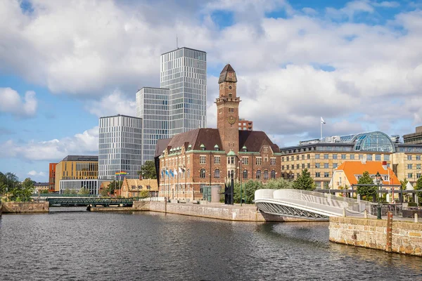 Urbana stadsbilden i Malmö — Stockfoto