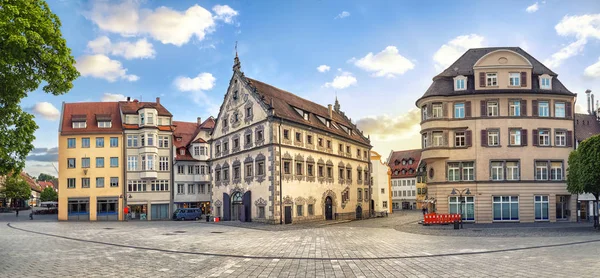 Panorama de la place Marienplatz à Ravensburg, Allemagne — Photo