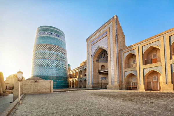 Minaret Kalta in Khiva, Oezbekistan — Stockfoto