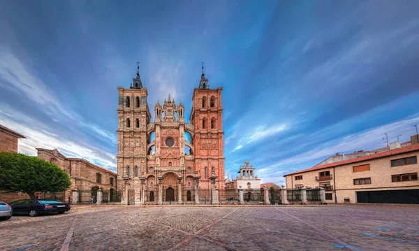Catedral de Santa Maria de Astorga em Astorga, Espanha — Fotografia de Stock