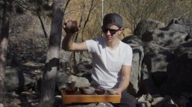 Çay demleme, çay nakli.