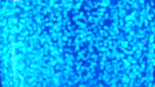 Un effet bokeh d'un fond fait à partir du mouvement des bulles d'air 