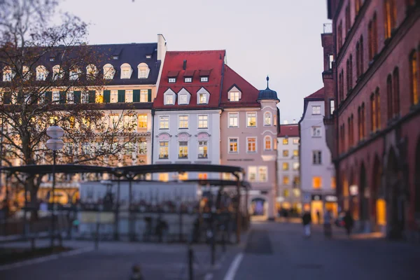 Vackra supervidvinkel soliga Flygfoto över München, Bayern, — Stockfoto